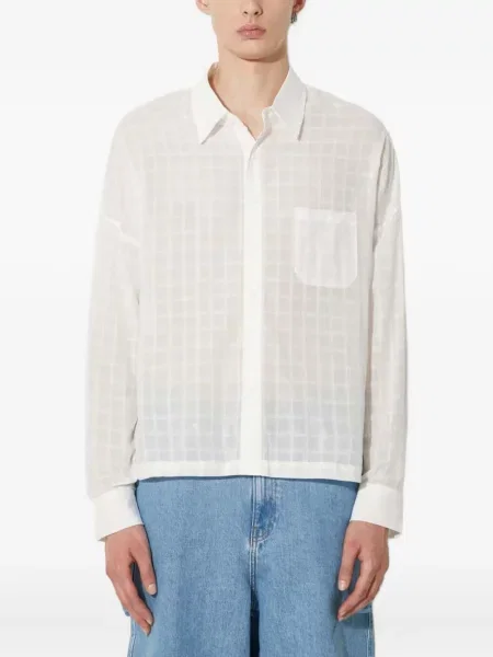 Риза Stampd бяло