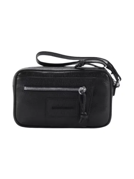 Torba Emporio Armani skórzana czarna