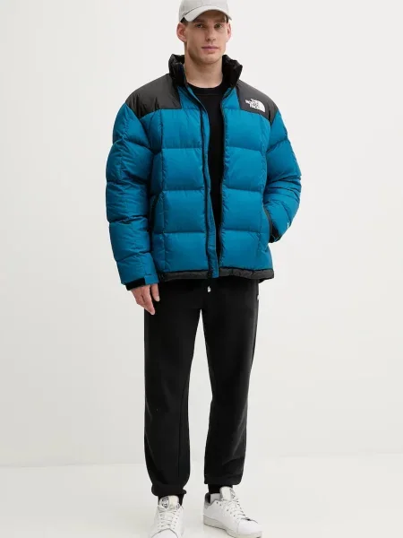 The North Face kurtka puchowa Lhotse zimowa niebieski