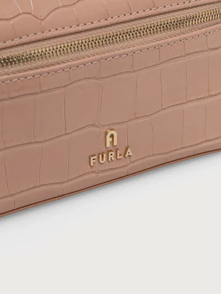 Кожаная сумка через плечо Furla