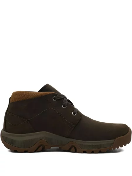 Sneakerși Merrell cu șireturi din piele maro