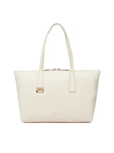 Furla Τσάντα Olivia M CN λευκό