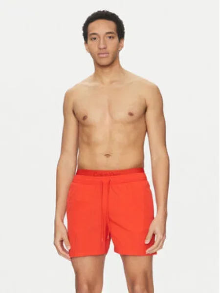 Calvin Klein Swimwear Plavecké šortky červená