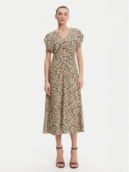 French Connection Rochie de zi kaki