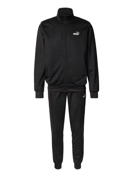 PUMA Costum de trening ESS / alb negru