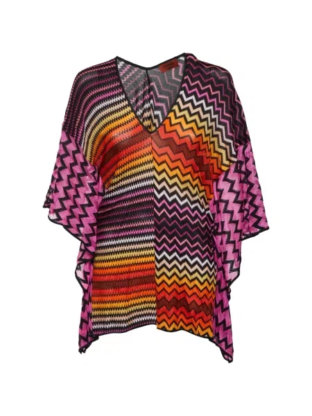 Плетен топ Missoni розово