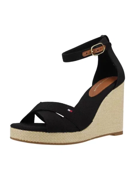 Pantofi Tommy Hilfiger cu pană negru