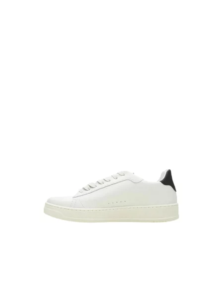 Lniane sneakersy Valentino By Mario Valentino casual białe