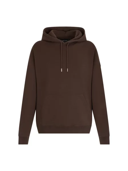 Bluza z kapturem Canada Goose brązowa