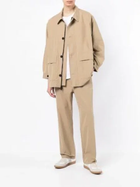 Jachetă-cămașă Fear Of God Essentials maro
