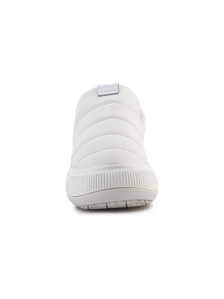 Szarvasbőr slip on félcipő Puma fehér