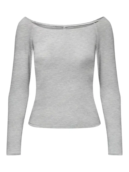 ONLY Bluză Glamour gri