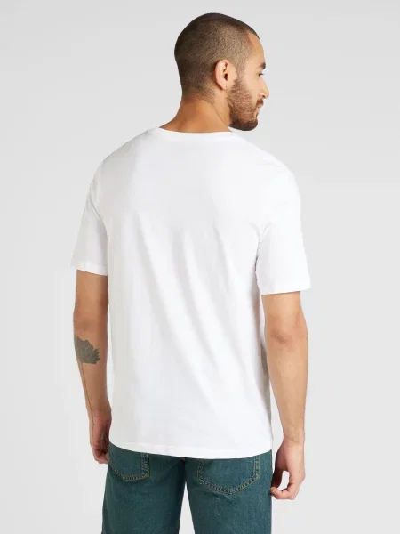 Jack&Jones Majica Jprblaalfie Regular Fit bela