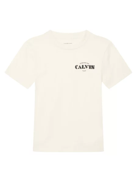 Calvin Klein Jeans Póló Small Chest fehér