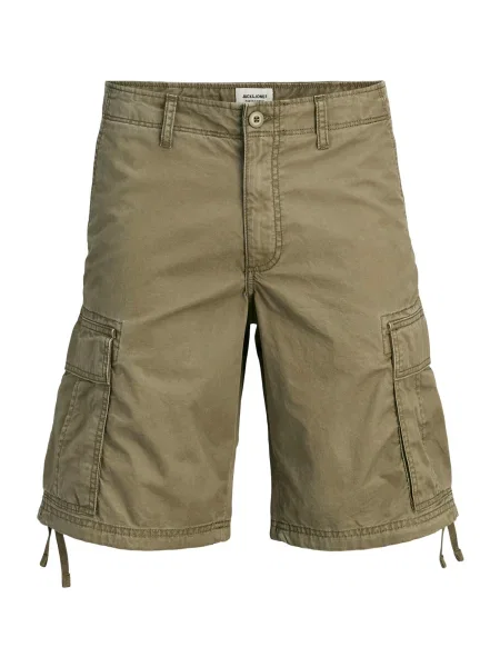 Jack & Jones Plus Cargo hlače JPSTCole Frank maslinasta