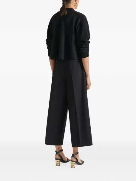 Decupat pantaloni Givenchy de lână negru
