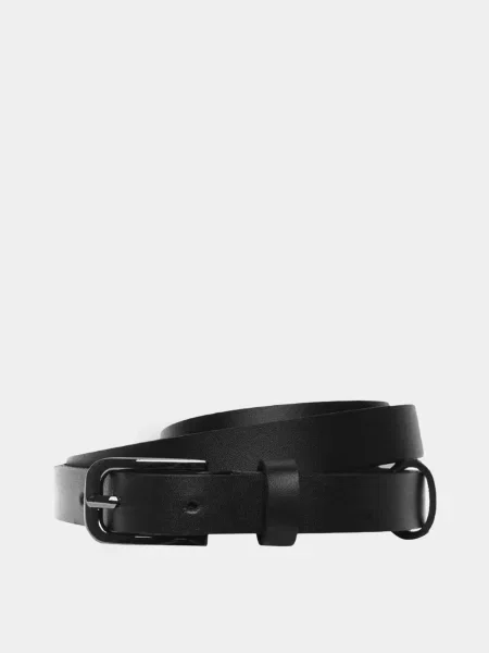 Кожаный ремень Borsa Leather черный