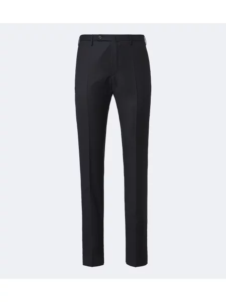 Pantaloni Slowear de lână albastru