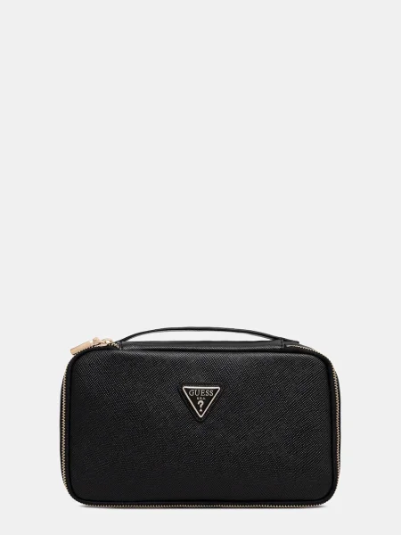 Pungă cosmetică Guess negru