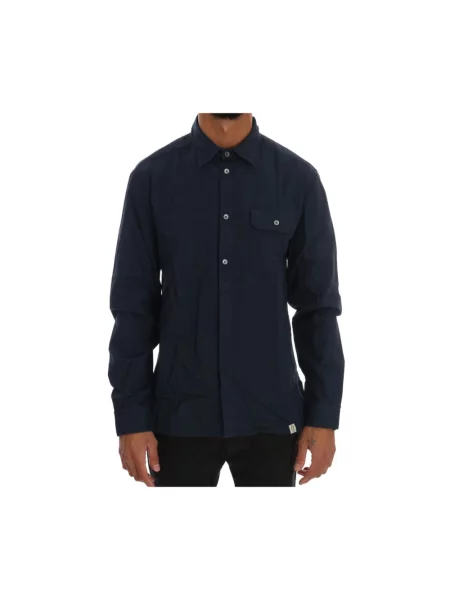Koszula John Galliano casual niebieska