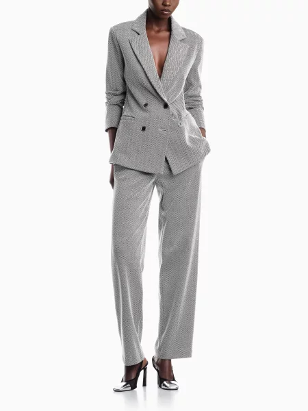 Классические брюки Emporio Armani серые
