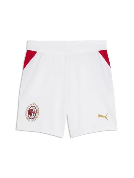 PUMA Młodzieżowe szorty meczowe AC Milan Akcesoria biały