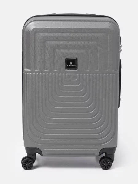 Чемодан Ricco Grande серый