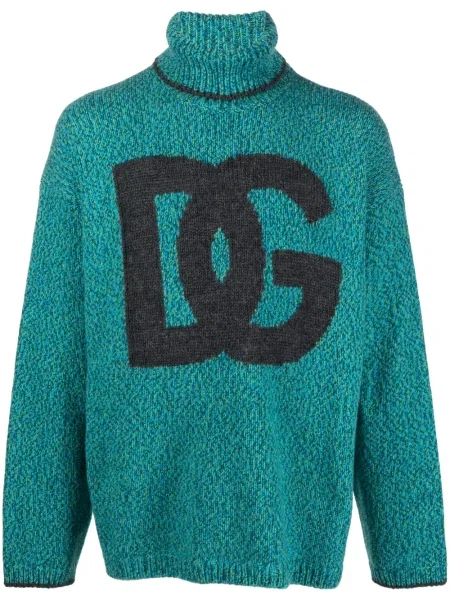 Sweter Dolce And Gabbana zielony