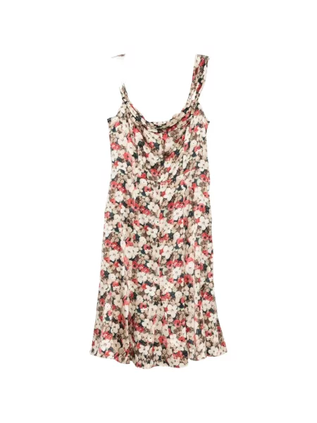 Rochie midi Dôen cu model floral cu imagine