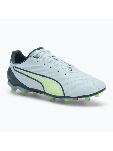 Încălțăminte de fotbal pentru bărbați PUMA King Pro FG/AG frosted dew/fizzy apple