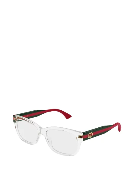 Ochelari de soare Gucci cu dungi alb