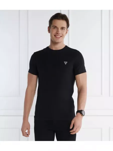 Guess Underwear Tricou CALEB HERO | | stretch negru