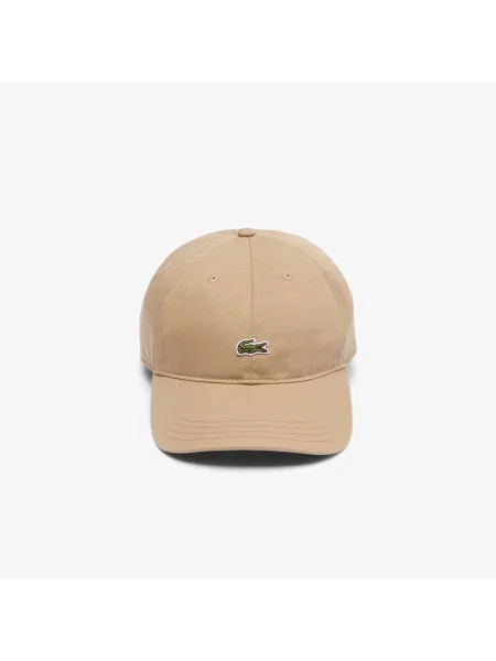 Кепка Lacoste бежевая