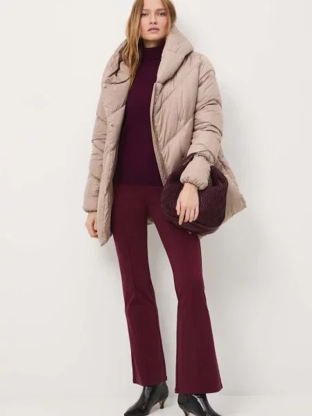 Medicine kurtka zimowa oversize beżowy