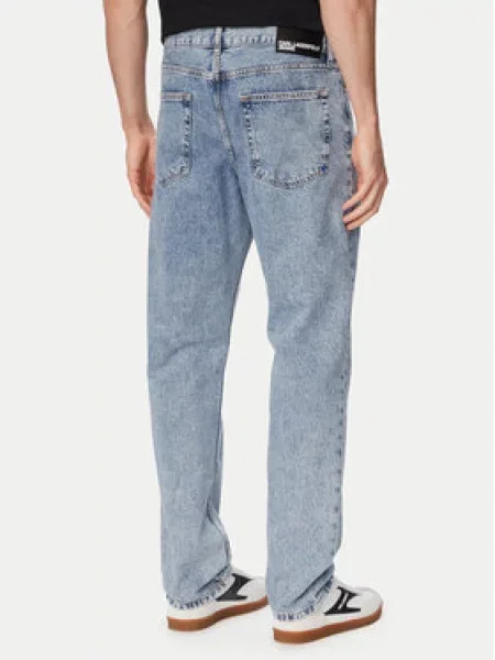 Karl Lagerfeld Jeans Jeans hlače Svetlo Straight Leg modra