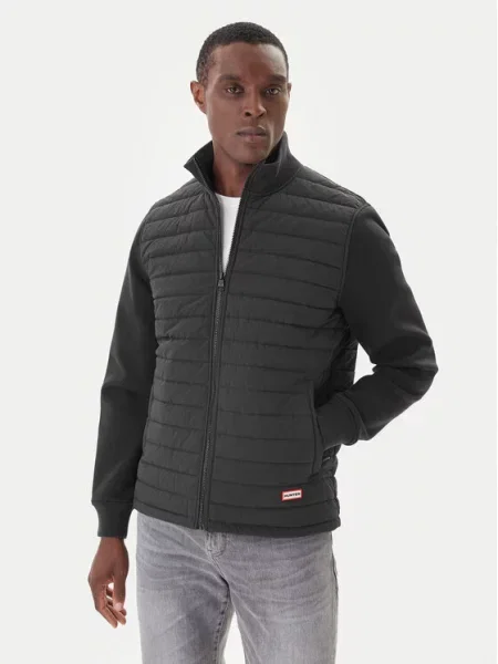 Hunter Prehodna jakna Hume Baffle črna