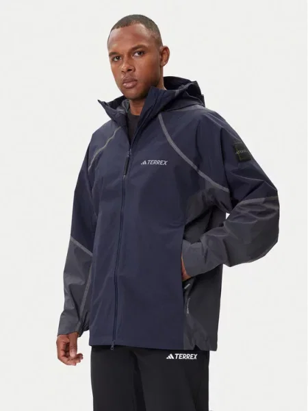Adidas Дощовик Nat Geo Climaproof cиній