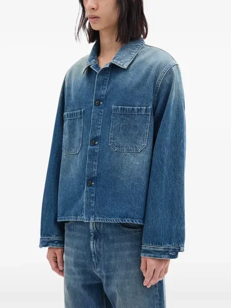 Cămașă Ann Demeulemeester albastru