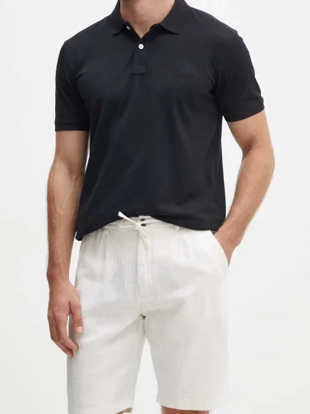 Lindbergh pantaloni scurți din amestec de in bej