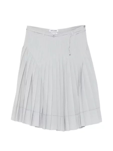 Fustă midi Low Classic clasică albastru