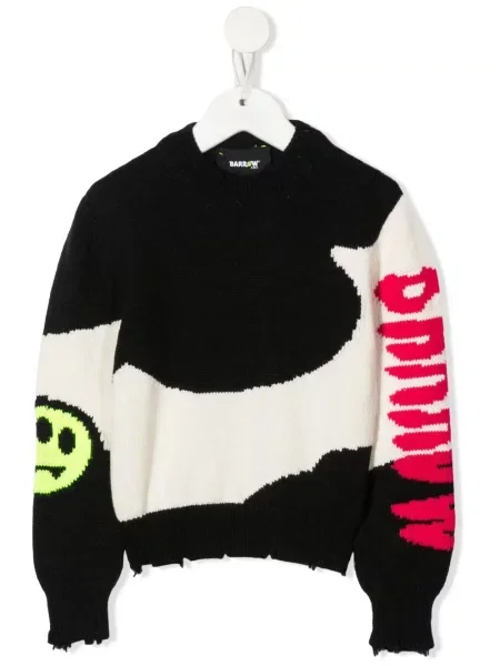 Sweter dziecięcy Barrow czarny