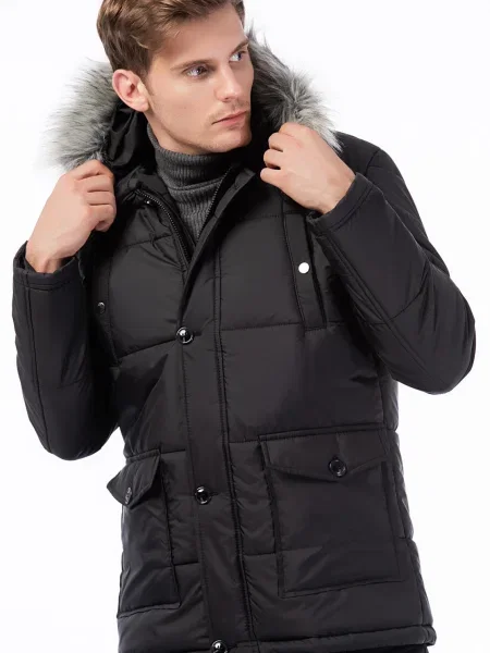 Palton Dewberry negru