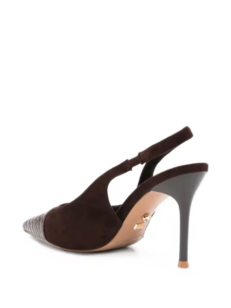 Pantofi cu toc Twenty Fourhaitch slingback maro