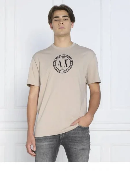 Armani Exchange Póló | Comfort fit bézs