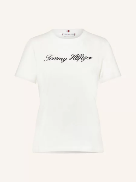 Tommy Hilfiger Tričko bílá/ černá bílé