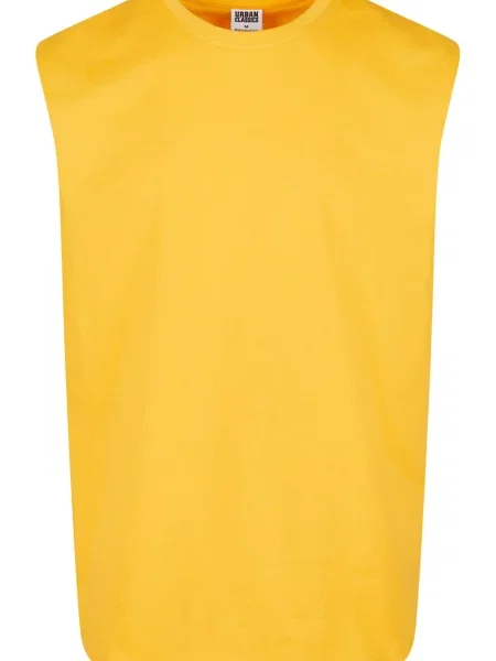 Urban Classics Tricou galben lămâie portocaliu