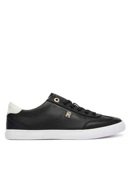 Tommy Hilfiger Αθλητικά Th Chic Low Profile Vulc μαύρο