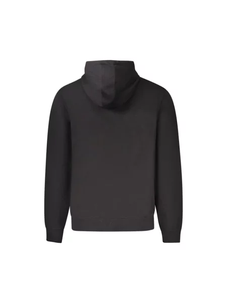 Jeansy Guess z kapturem z długim rękawem czarne