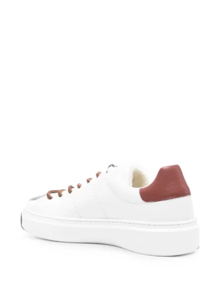 Sneakerși Furla cu imagine alb