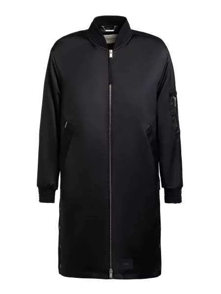 Khujo Palton de primăvară-toamnă Tindra' negru